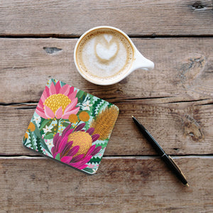 Coaster Set 4 - Bushland Botanicals