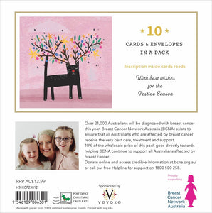 Charity Christmas Cards - BCNA Festive Cat