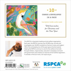 Charity Christmas Cards - RSPCA Cockatoo