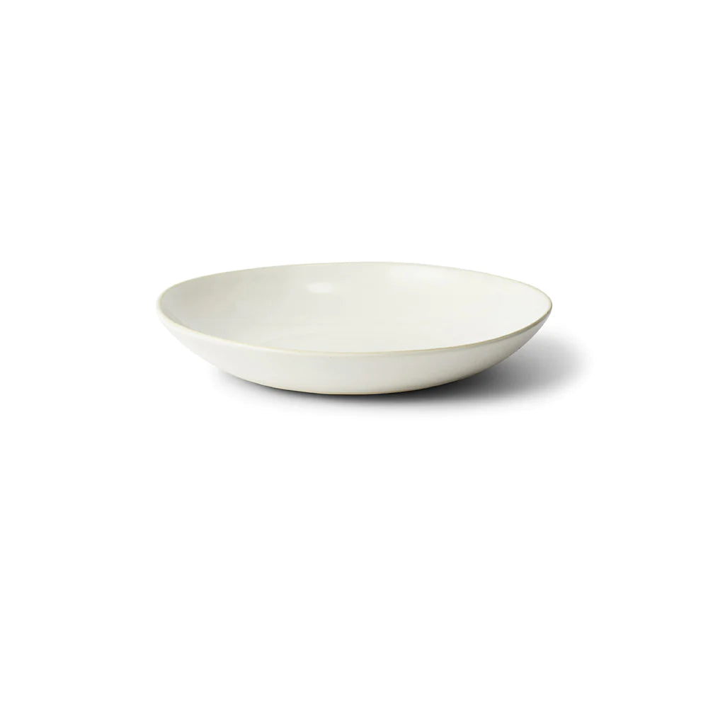 Wonki Ware - Spaghetti Bowl Large White Beach Sand