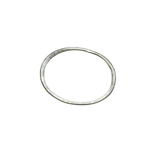 Bangle Oval - Silver