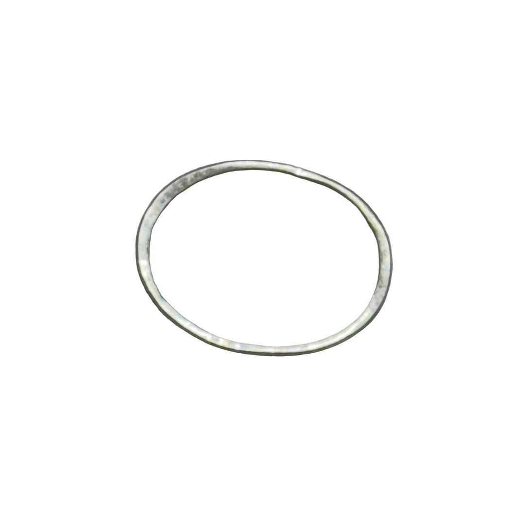 Bangle Oval - Silver