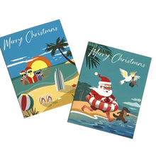 Load image into Gallery viewer, Charity Christmas Cards Pack 10 RFDS - Aussie Summer
