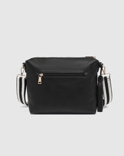 Load image into Gallery viewer, Daisy Crossbody Bag - Black Stripe
