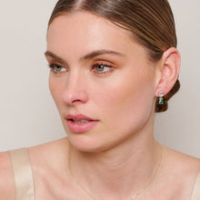 Load image into Gallery viewer, Earring - Clara Crystal Green
