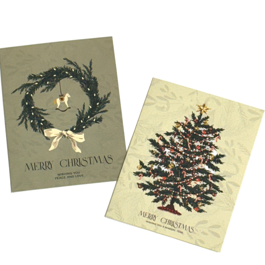 Charity Christmas Cards Pack 10 RFDS - Christmas Tree
