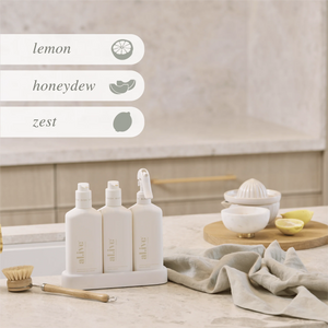 al.ive Home : Kitchen Trio - Lemon Myrtle & Honeydew