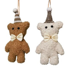 Load image into Gallery viewer, Hanging Decoration - Boucle Teddy Brown
