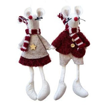 Load image into Gallery viewer, Hanging Decoration - Felt Boy Mouse
