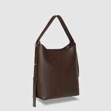 Load image into Gallery viewer, Audrey Bucket Bag - Chocolate
