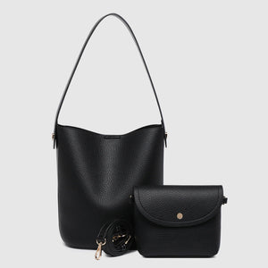 Miranda Bucket Bag - Black