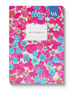 Notebook Vevoke Neon Floral Pink & Blue