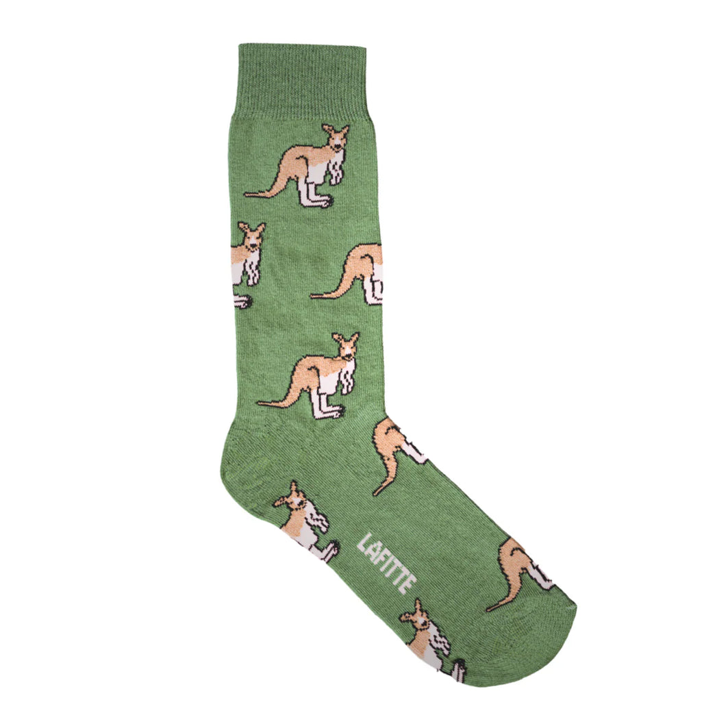Kangaroo Socks 6-10 Khaki