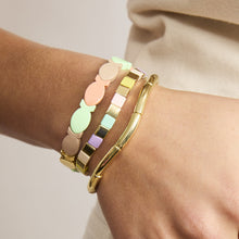 Load image into Gallery viewer, Tile Bracelet - Pink + Pastels
