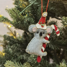 Load image into Gallery viewer, Hanging Decoration - Fabric Koala
