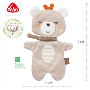 Crinkle Teddy Baby Toy