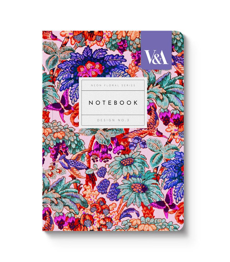 Notebook Vevoke A6 - Floral Coral Jungle