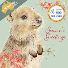 Load image into Gallery viewer, Charity Christmas Cards -CMRI Quokka Greetings
