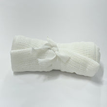 Load image into Gallery viewer, Baby Blanket - Cotton White

