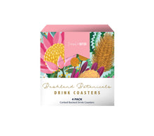 Load image into Gallery viewer, Coaster Set 4 - Bushland Botanicals
