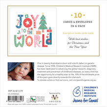 Load image into Gallery viewer, Charity Christmas Cards - CMRI Joy To The World
