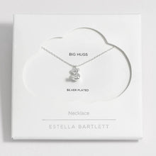 Load image into Gallery viewer, Estella Bartlett Necklace - Teddy Bear Silver Plated
