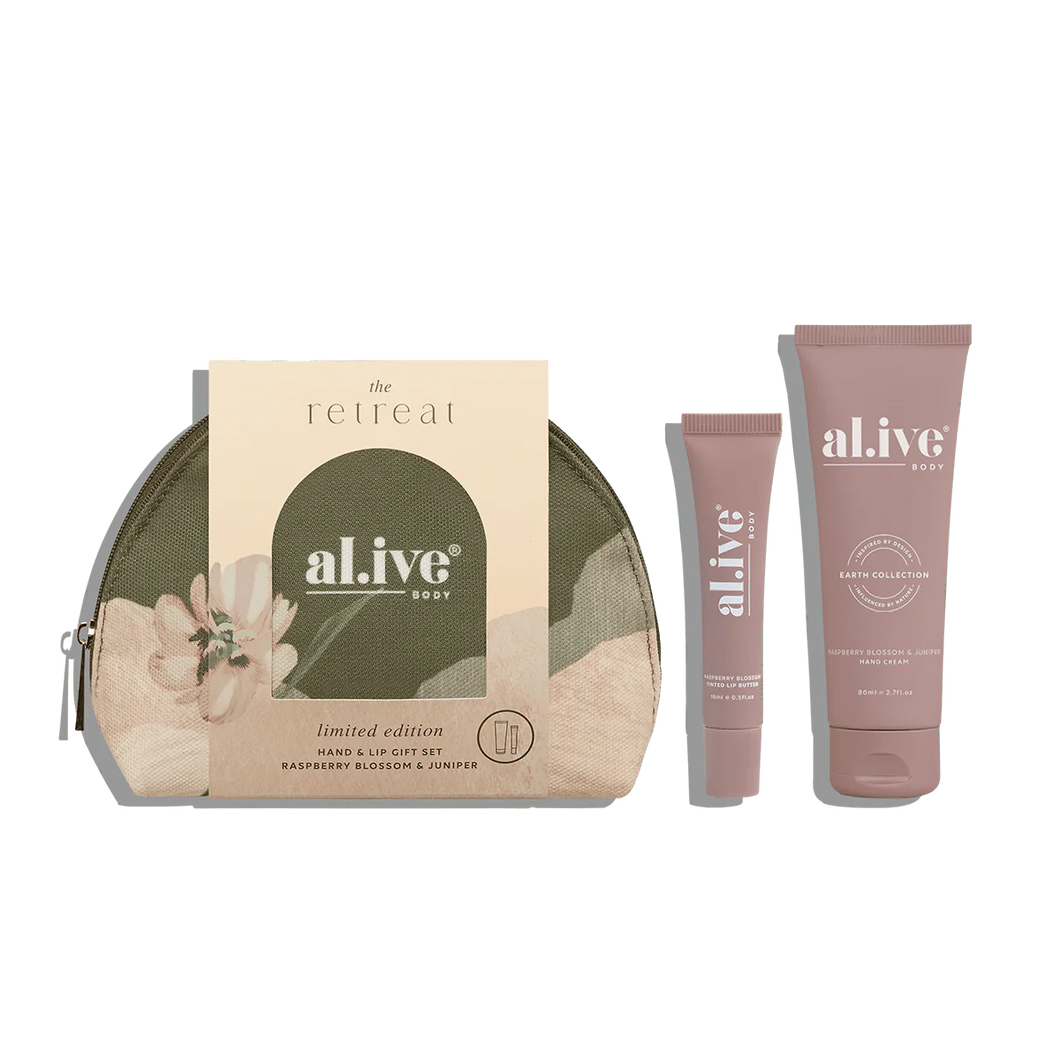 Retreat Collection : al.ive Body - Hand + Lip Gift Set