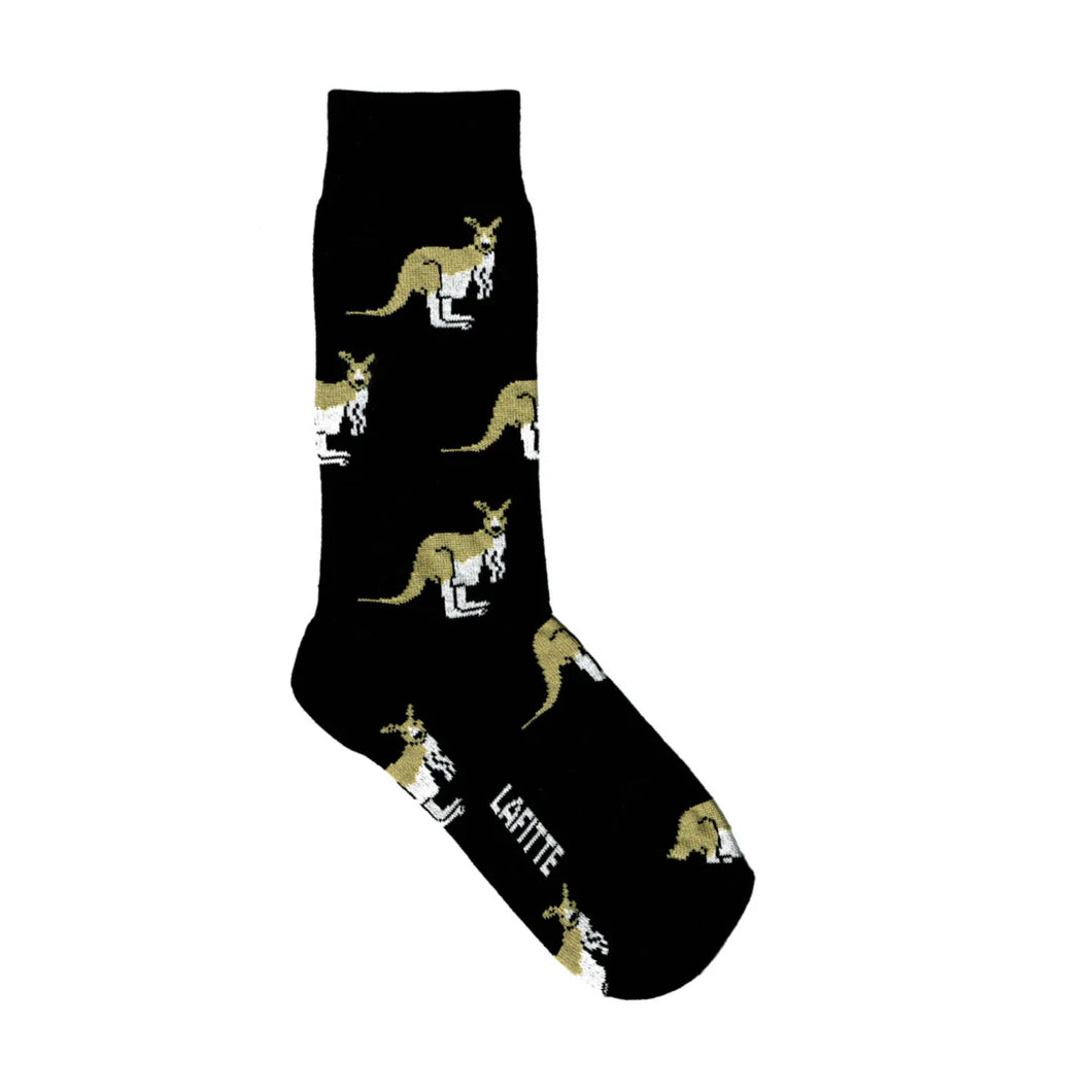 Kangaroo Socks 11-14 Black