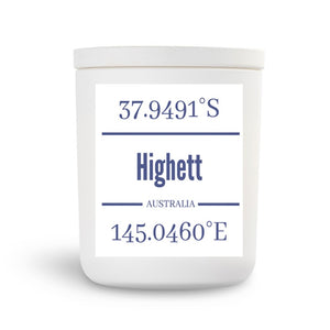 Highett Candle - Coconut & Lemongrass Large