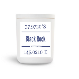 Black Rock Candle - Coconut & Lemongrass Small