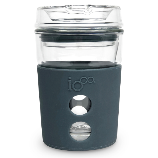 Glass Coffee Traveller 8oz - Midnight