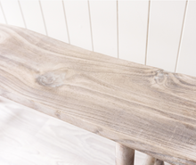 Load image into Gallery viewer, Timber Bench - White Wash
