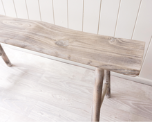 Load image into Gallery viewer, Timber Bench - White Wash
