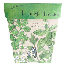 Load image into Gallery viewer, Sow &#39;n Sow Seed Greeting Card - Trio of Herbs
