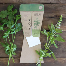 Load image into Gallery viewer, Sow &#39;n Sow Seed Greeting Card - Trio of Herbs
