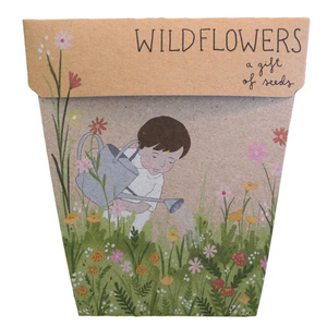Sow 'n Sow Seed Greeting Card - Wildflowers