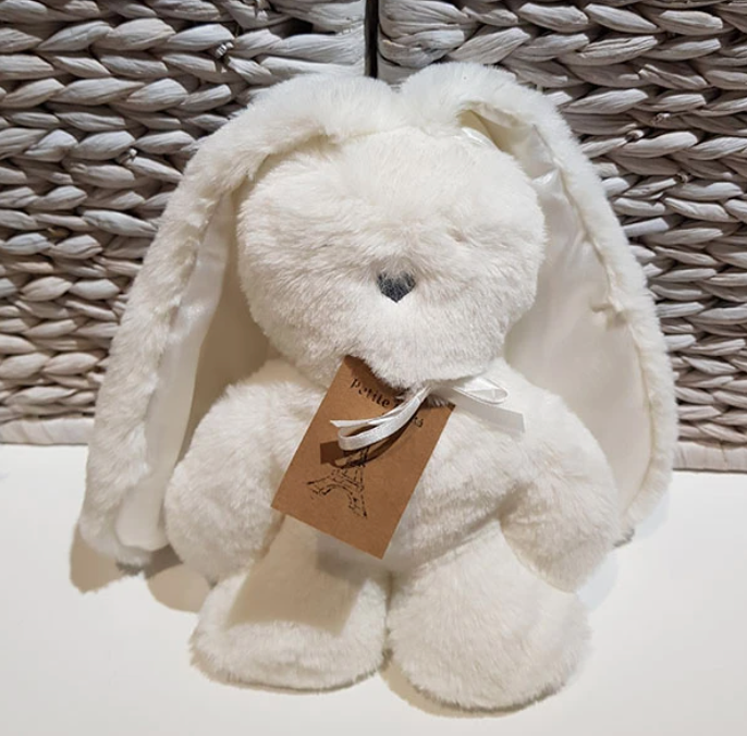 Flat Bunny - White Ears