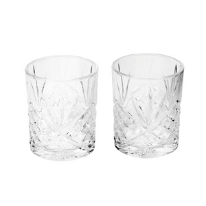 Etched Whisky Tumbler