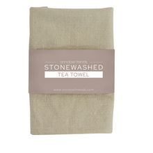 Load image into Gallery viewer, Tea Towel Stonewashed - Oatmeal
