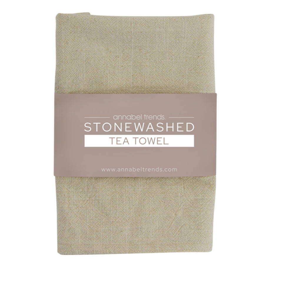 Tea Towel Stonewashed - Oatmeal