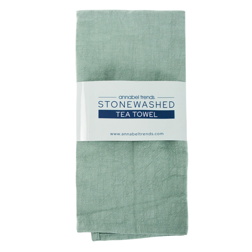 Tea Towel Stonewashed Sage