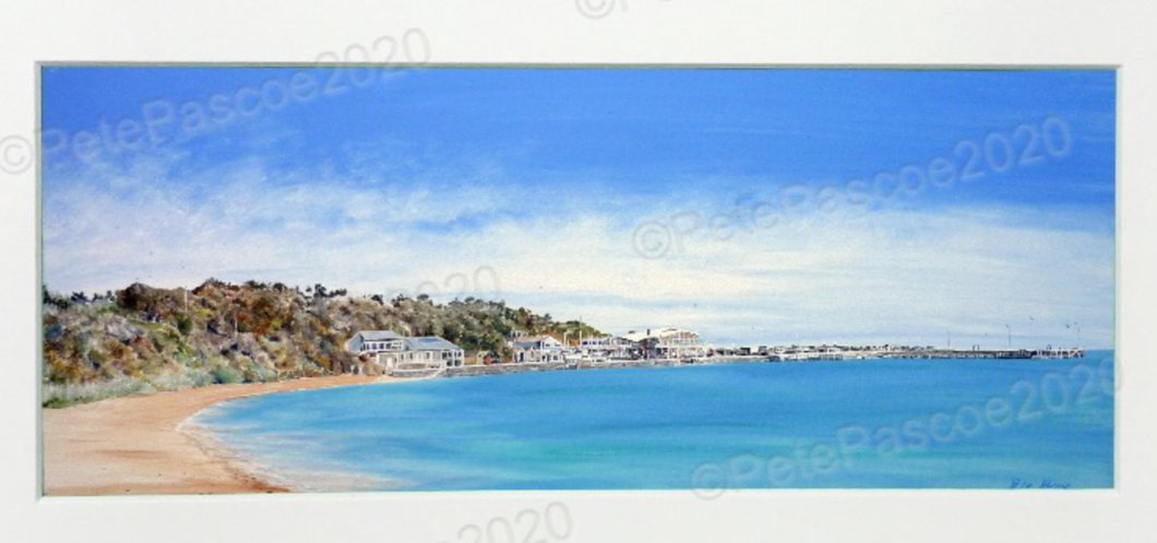Pete Pascoe Print 86 - Half Moon Bay, Black Rock