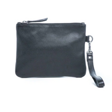 Load image into Gallery viewer, Gili Leather Clutch - Black
