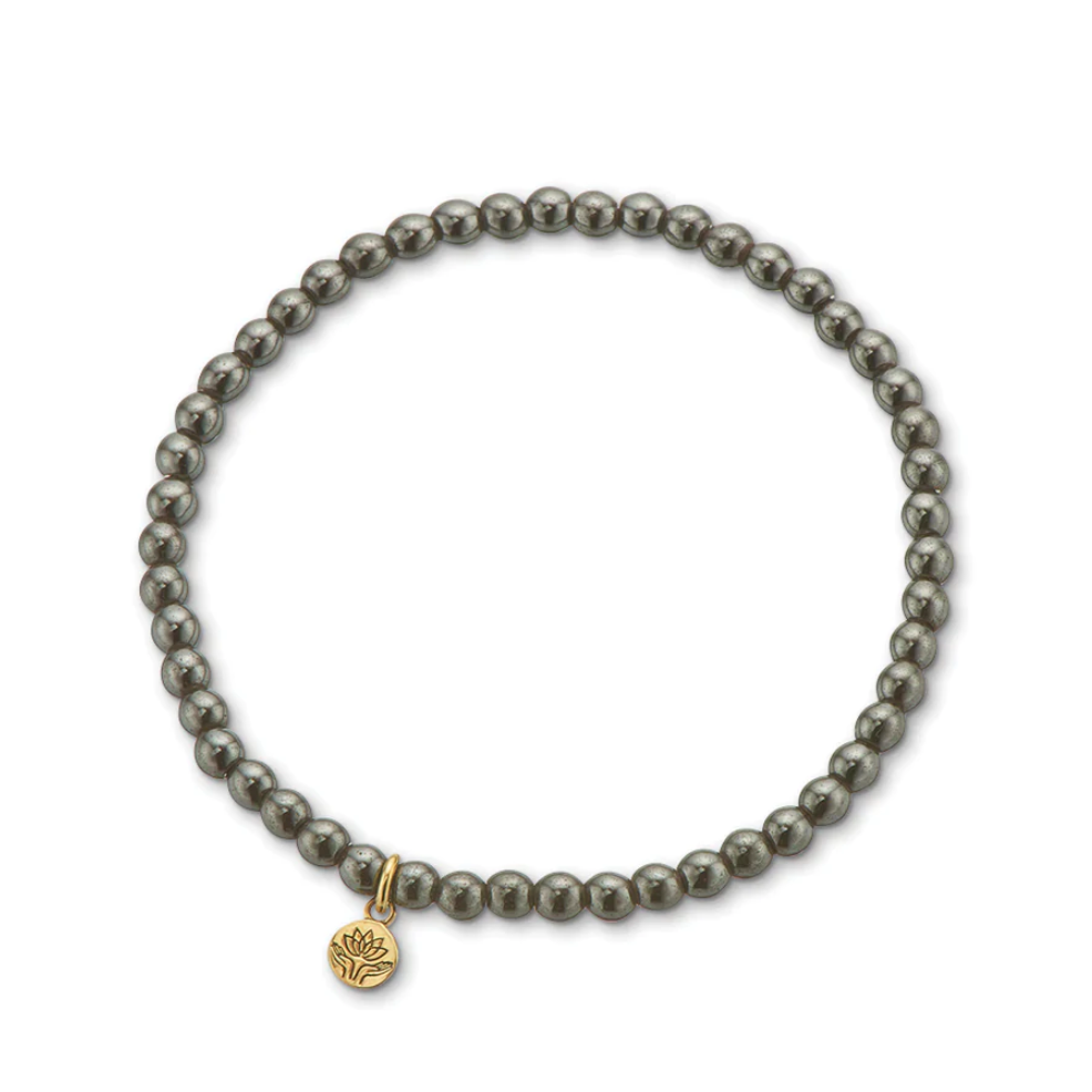Healing Gem Bracelet - Hematite (Strength)