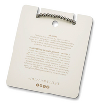 Load image into Gallery viewer, Healing Gem Bracelet - Hematite (Strength)

