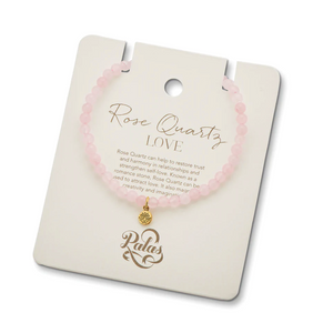 Healing Gem Bracelet - Rose Quartz (Love)