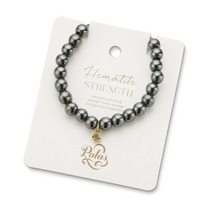 Load image into Gallery viewer, Energy Gem Bracelet - Hematite (Strength)
