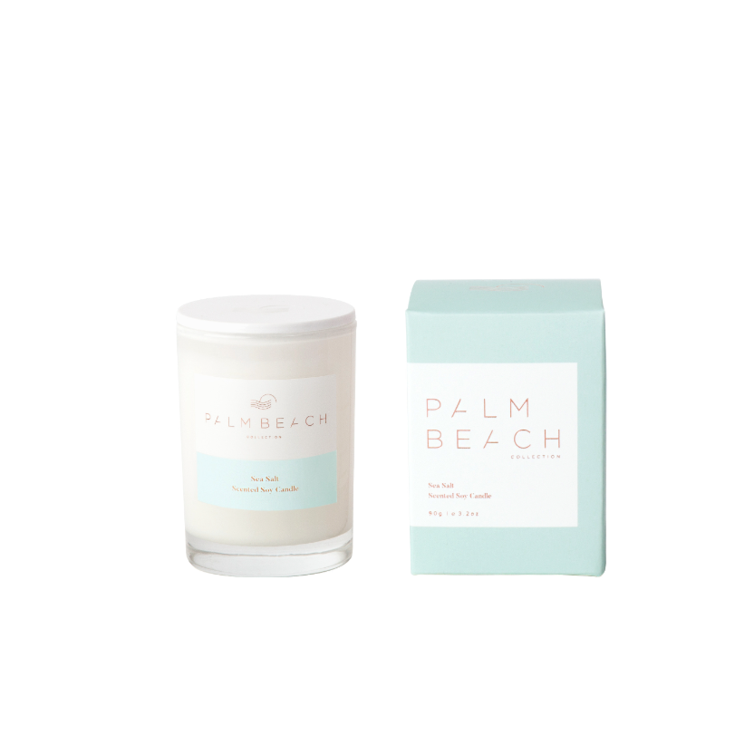 Mini Scented Soy Candle 90g - Sea Salt
