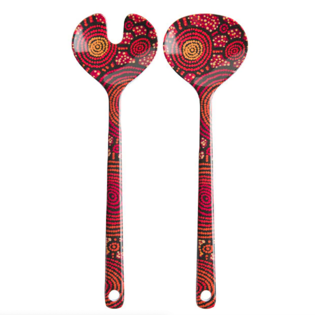 Salad Servers - Teddy Gibson