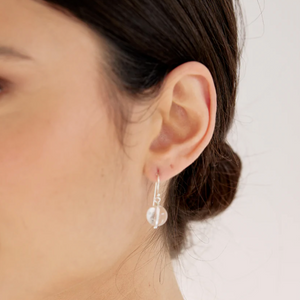 Healing Gem Earring - Crystal Quartz HEALING